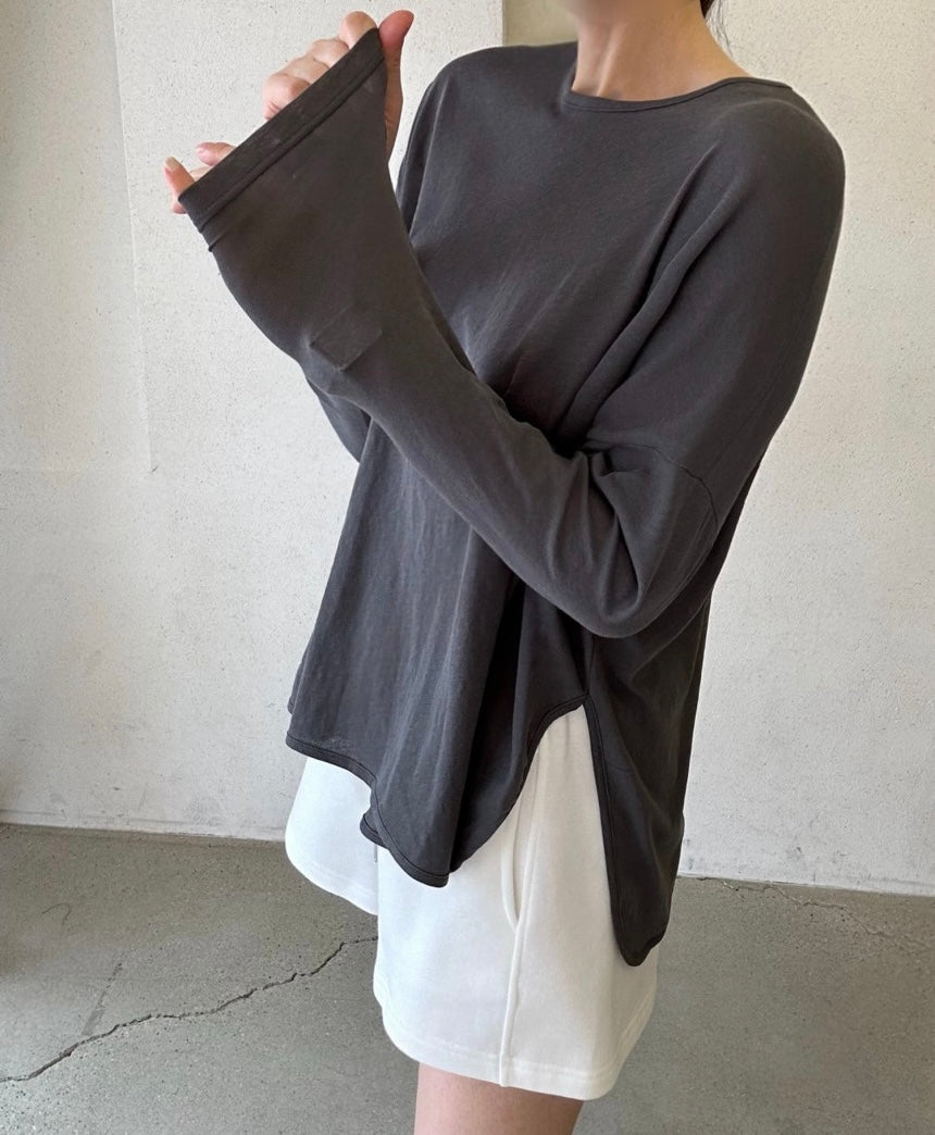 Slit Long Sleeve
