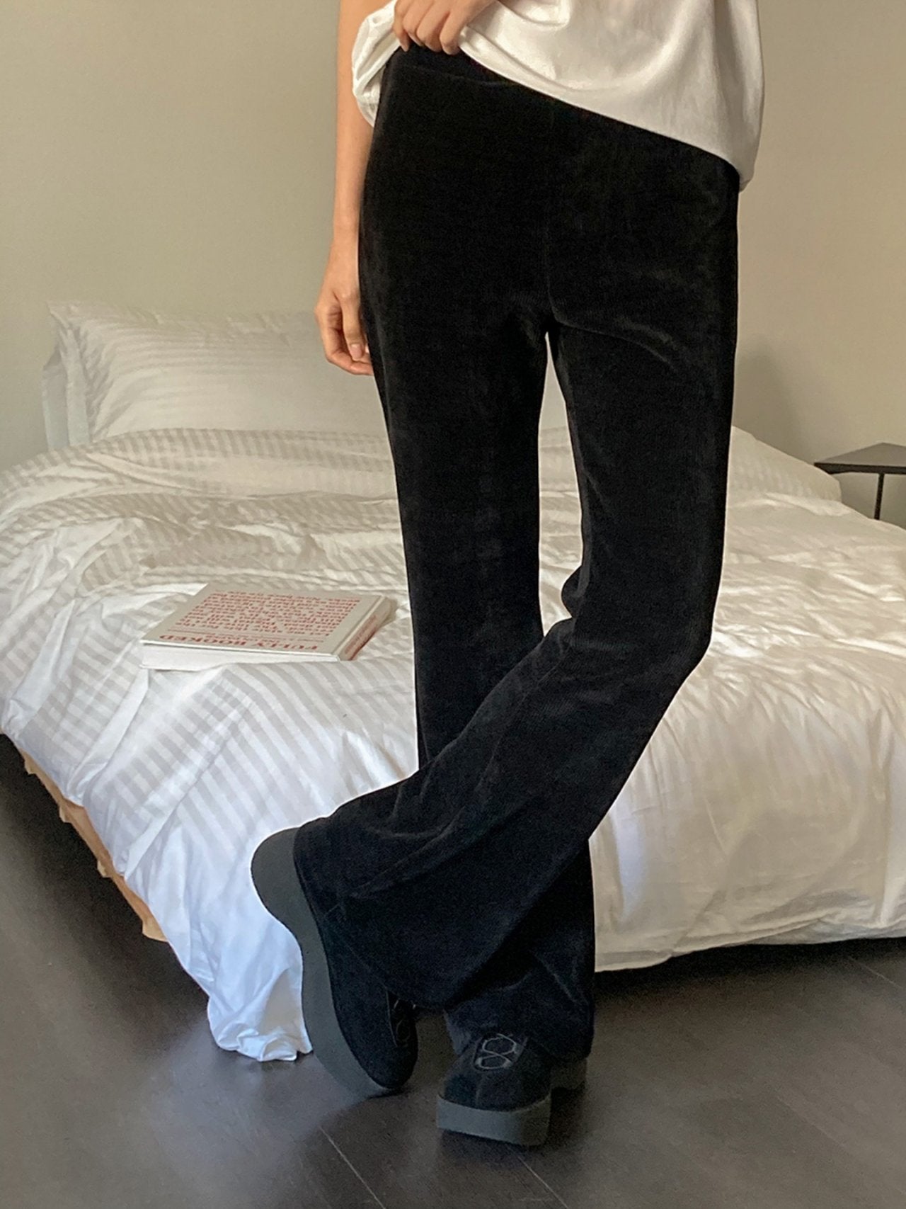 Corduroy Flare Pants