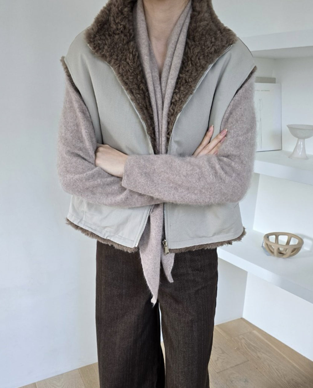 Reversible Shearing Vest