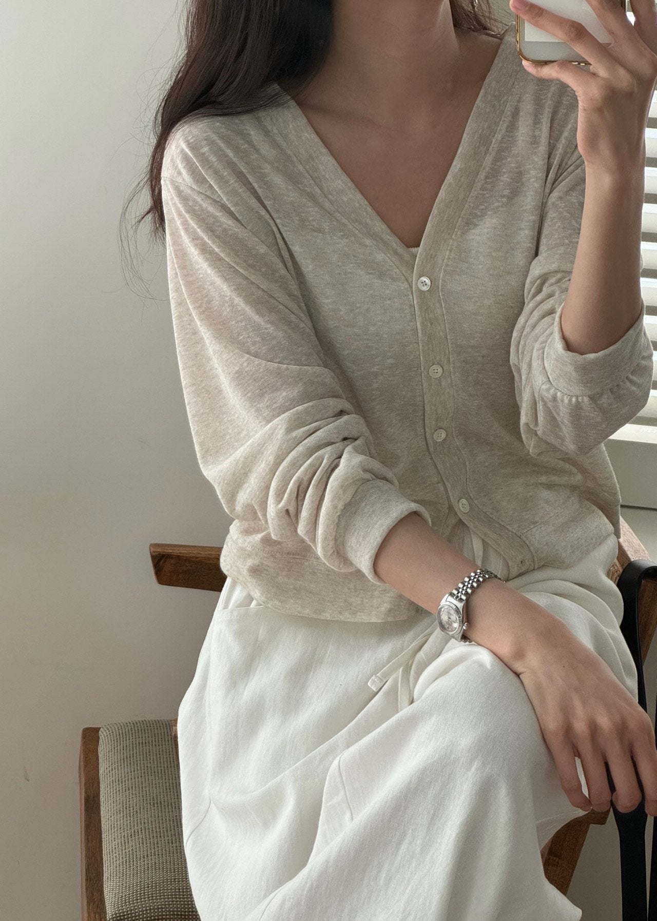 Linen Cardigan