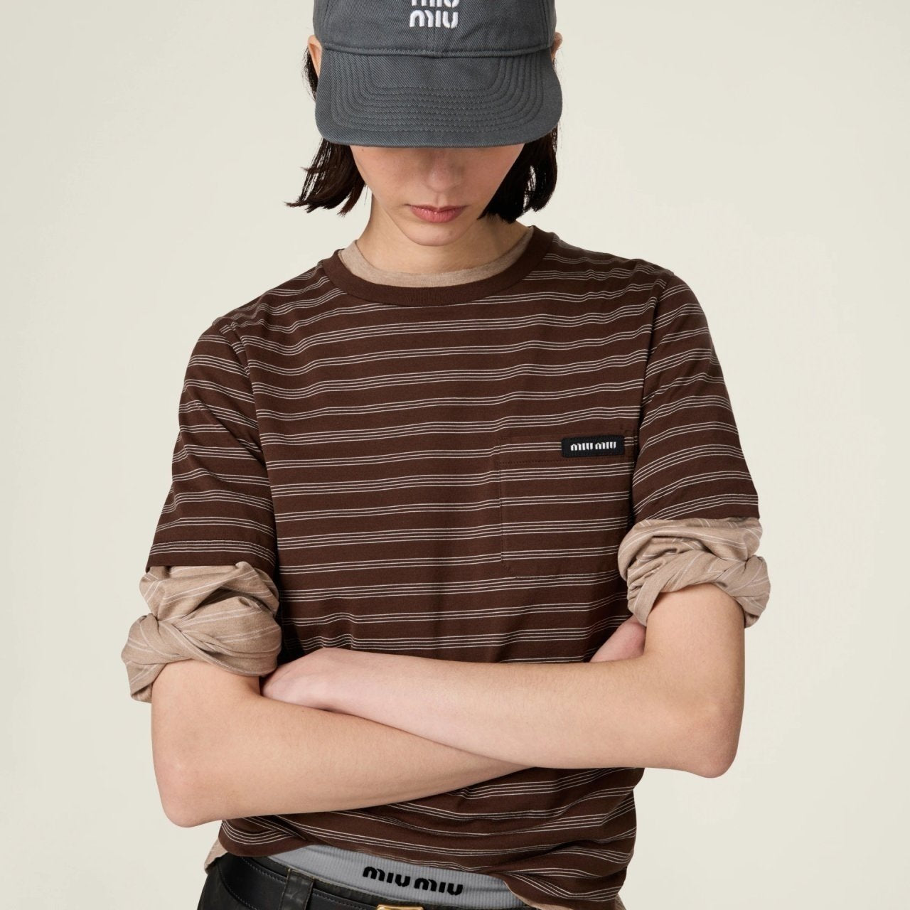 Brown Tee