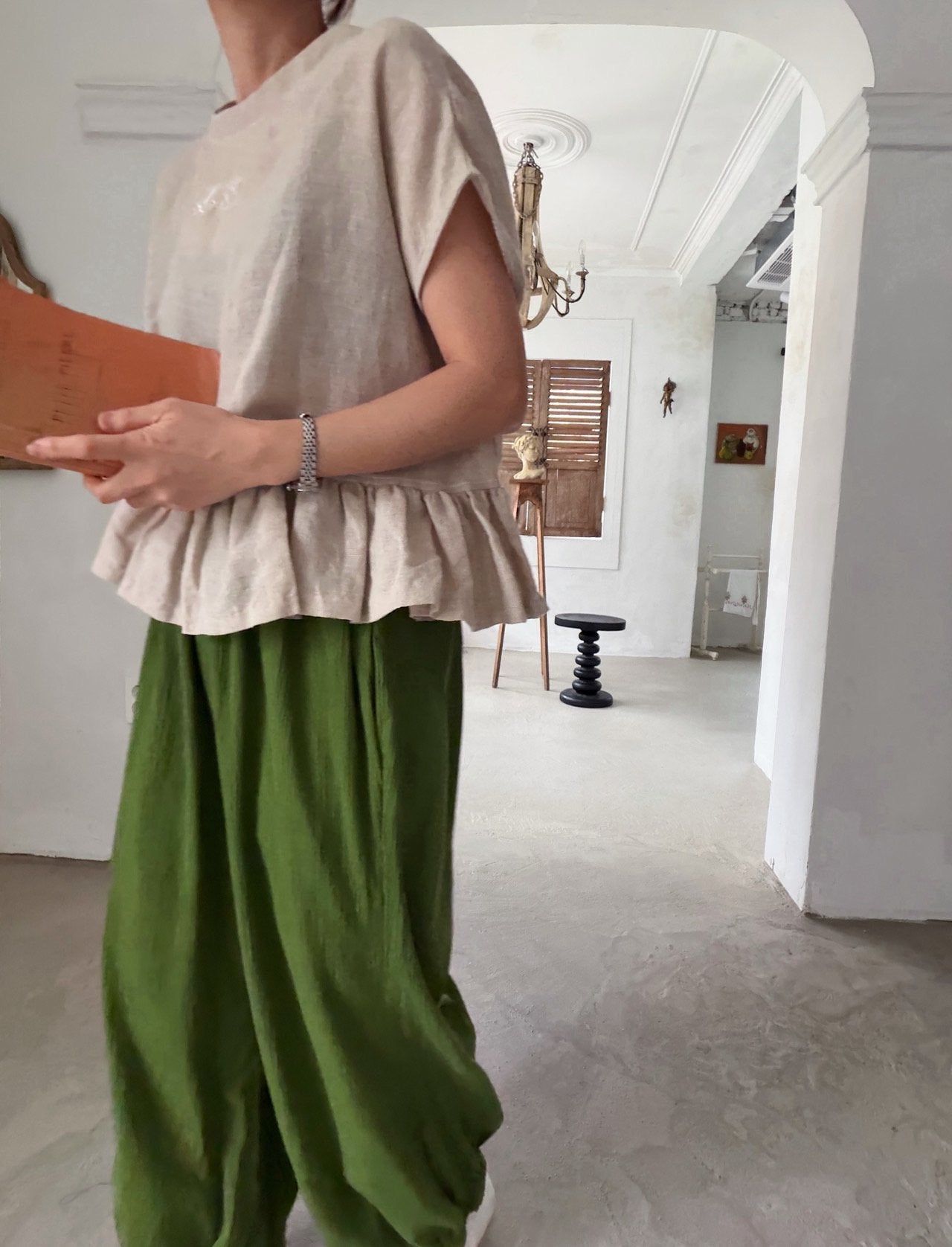 Lauren Linen Blouse