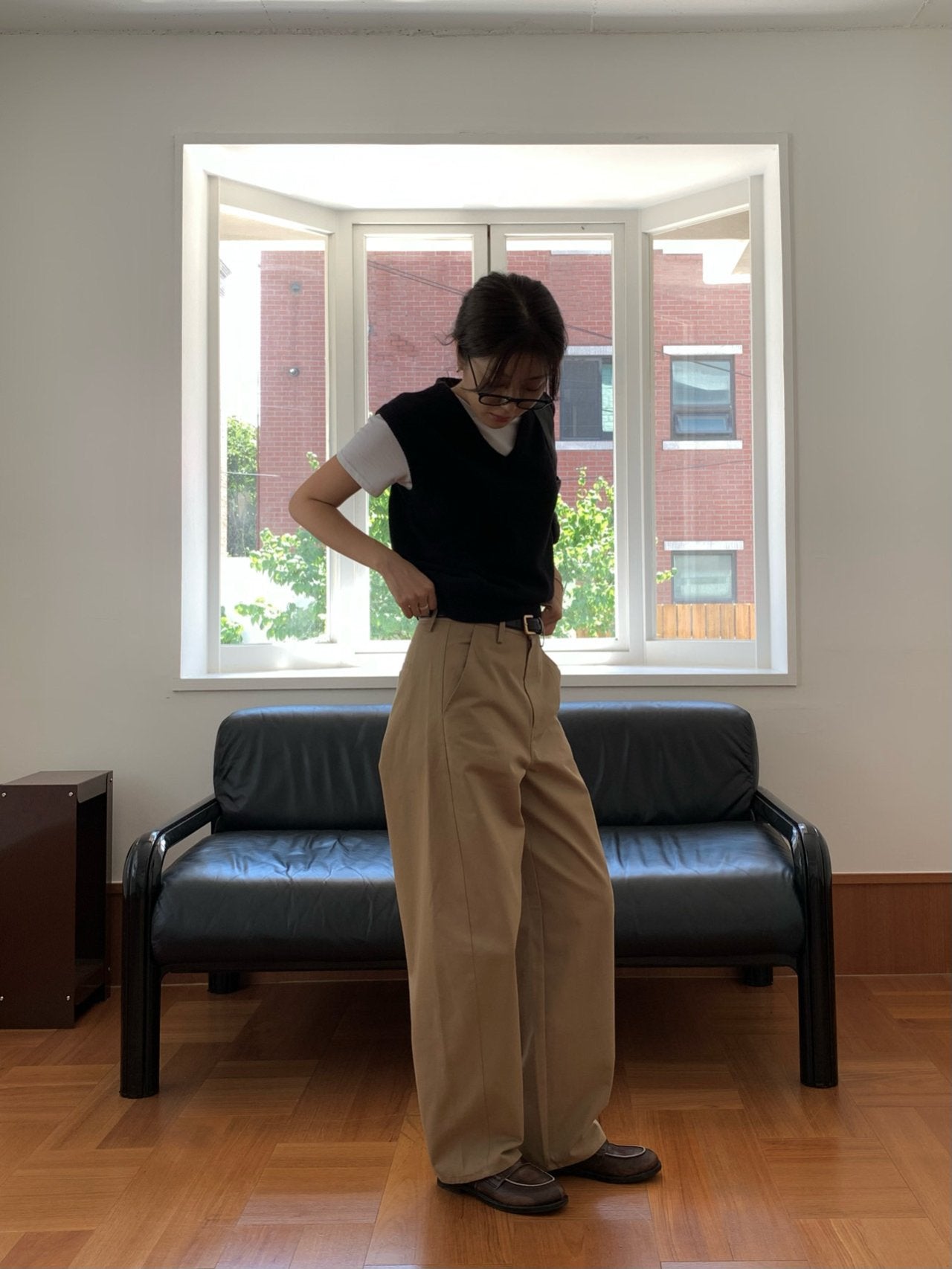 Barrel Twill Pants