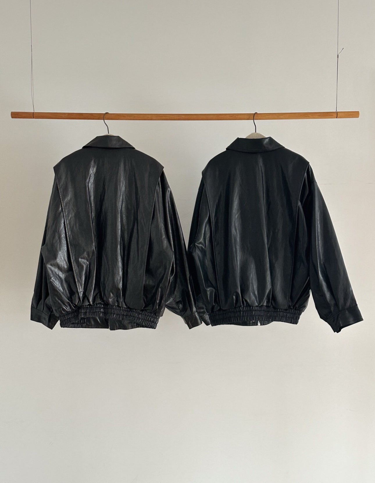 Classic Leather Bomber
