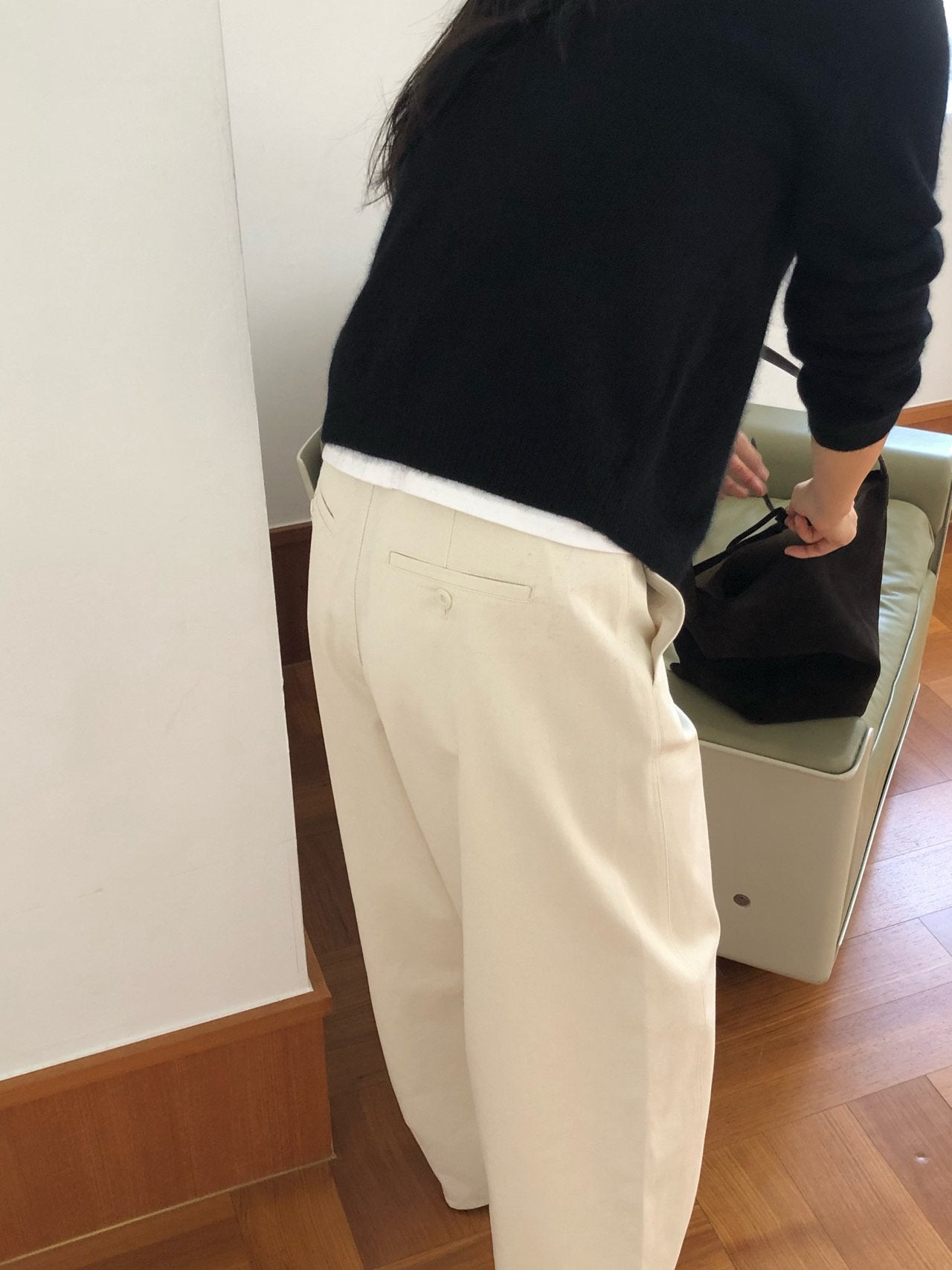 Barrel Twill Pants