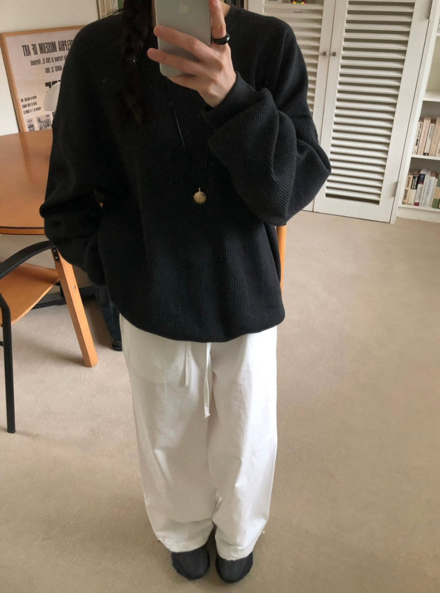 Waffle Sweatshirt