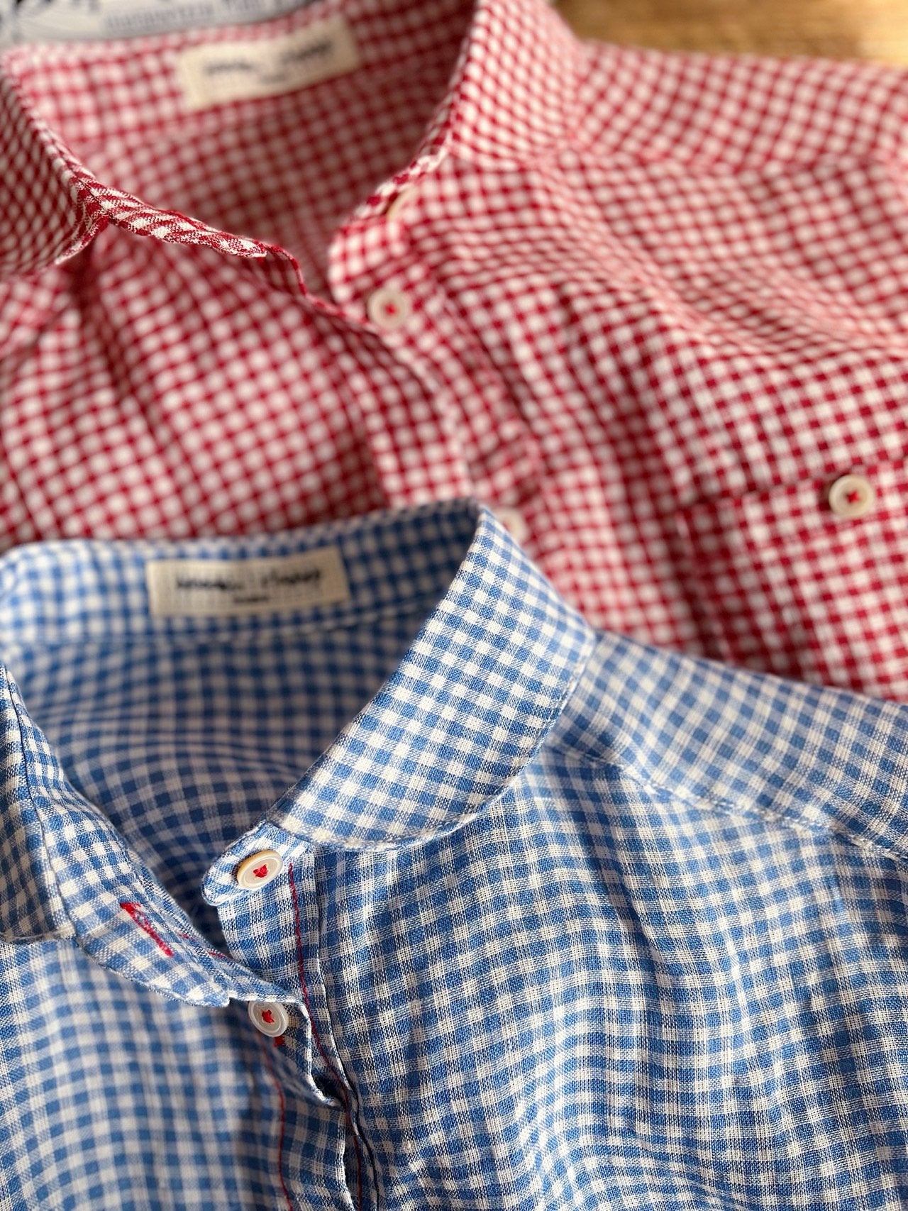Linen Gingham Shirt