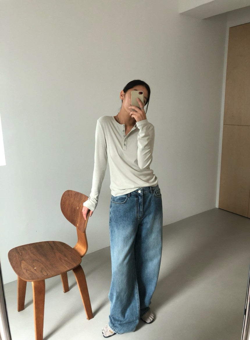 Button T Shirt