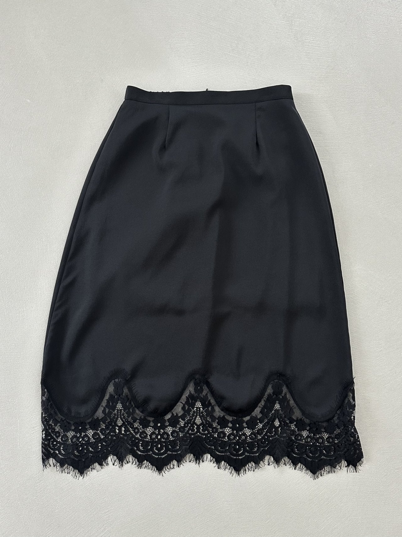 Lace Hem Skirt