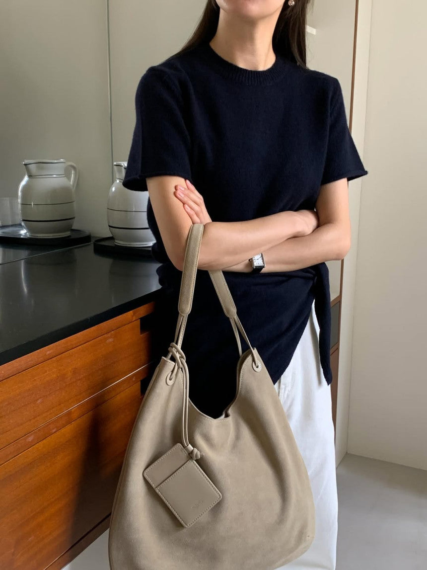 Cashmere Shortsleeve Sweater