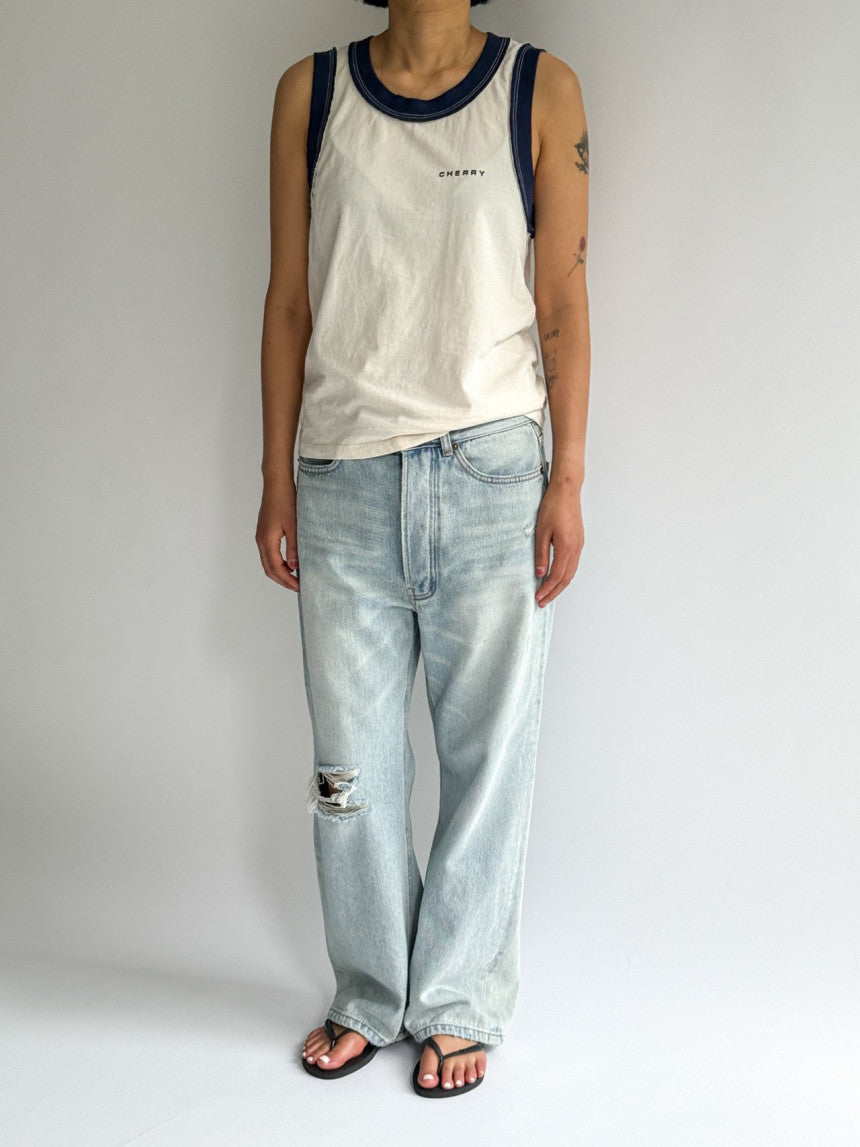 Cherry Sleeveless