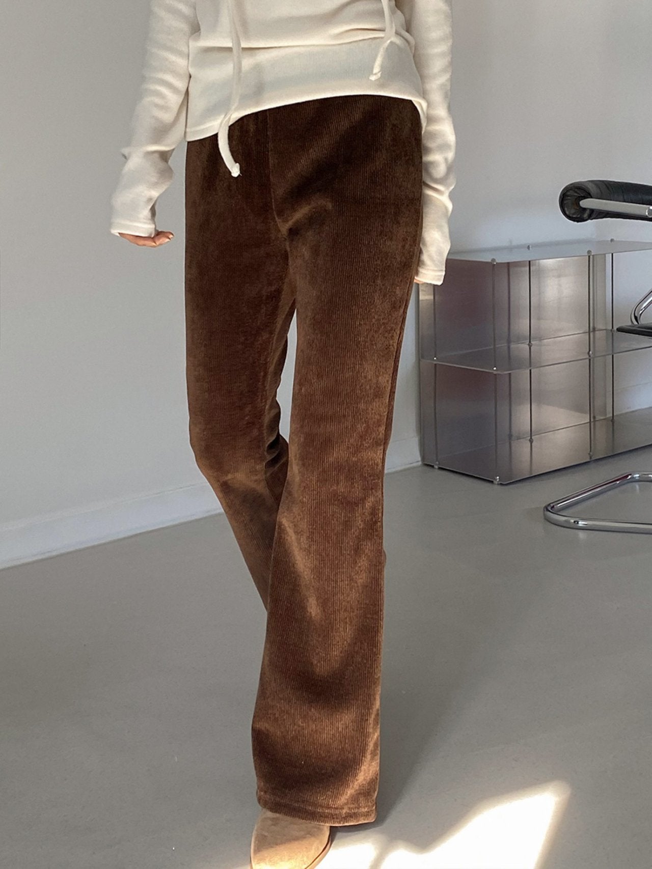 Corduroy Flare Pants