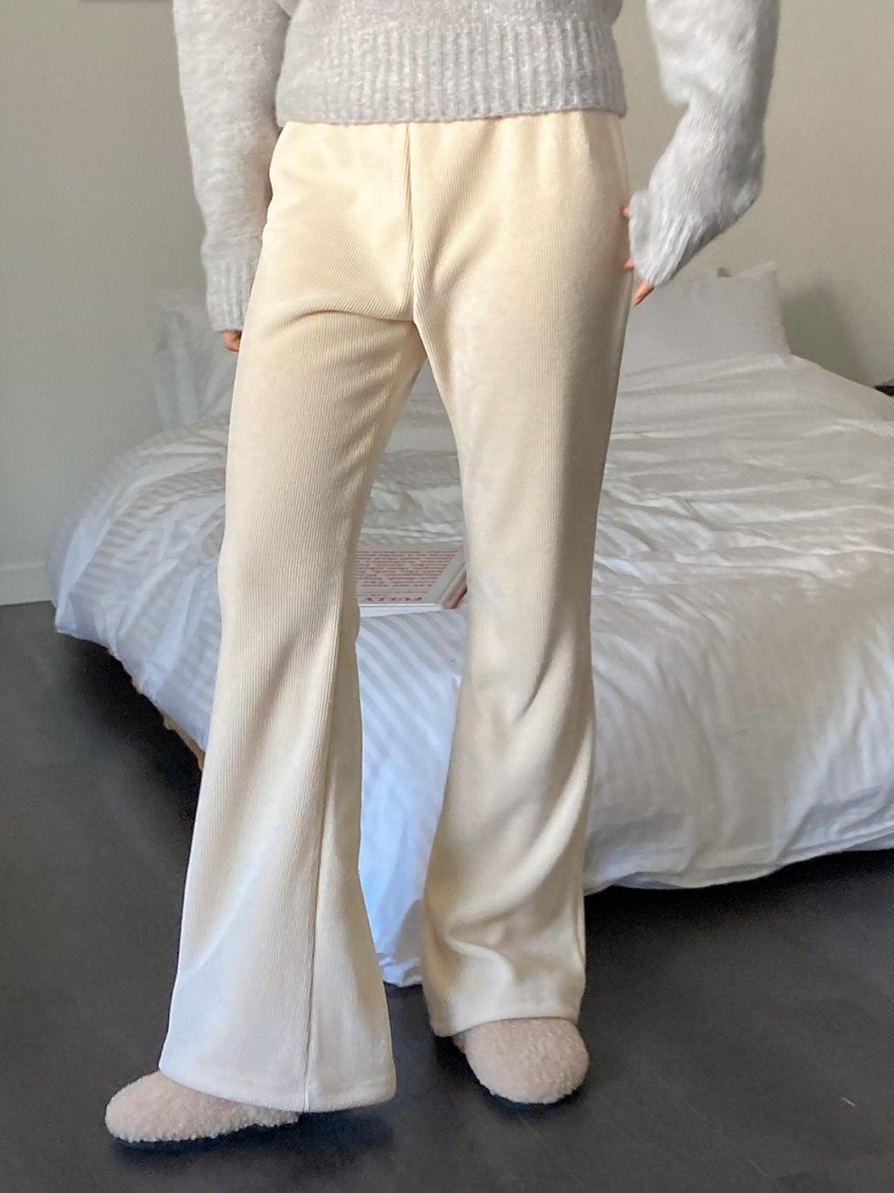 Corduroy Flare Pants