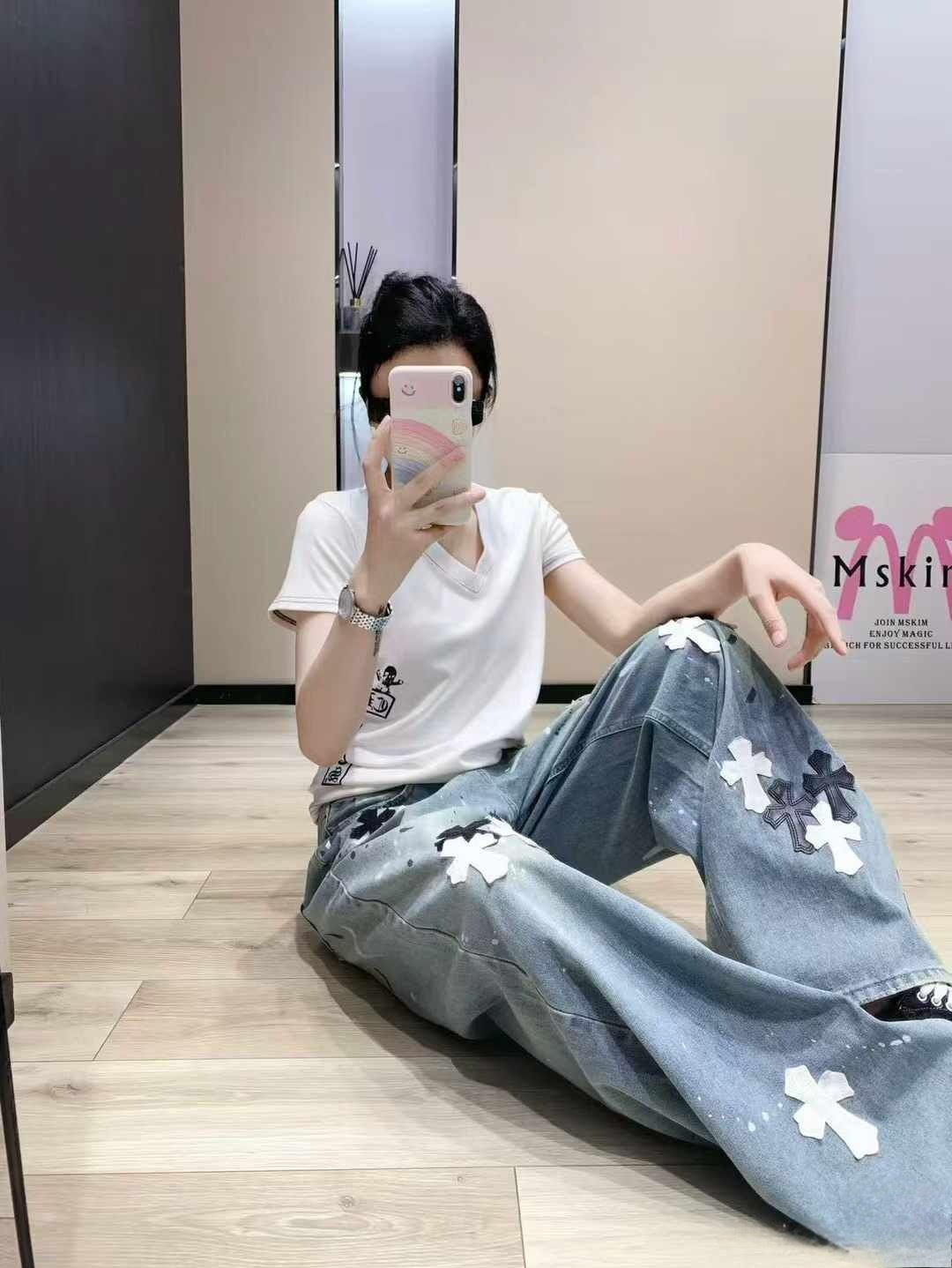 Cross Baggy Denim