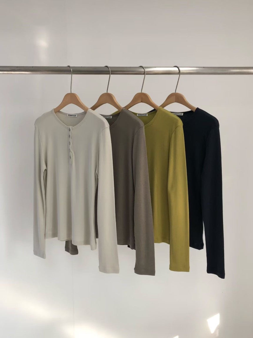Button T Shirt