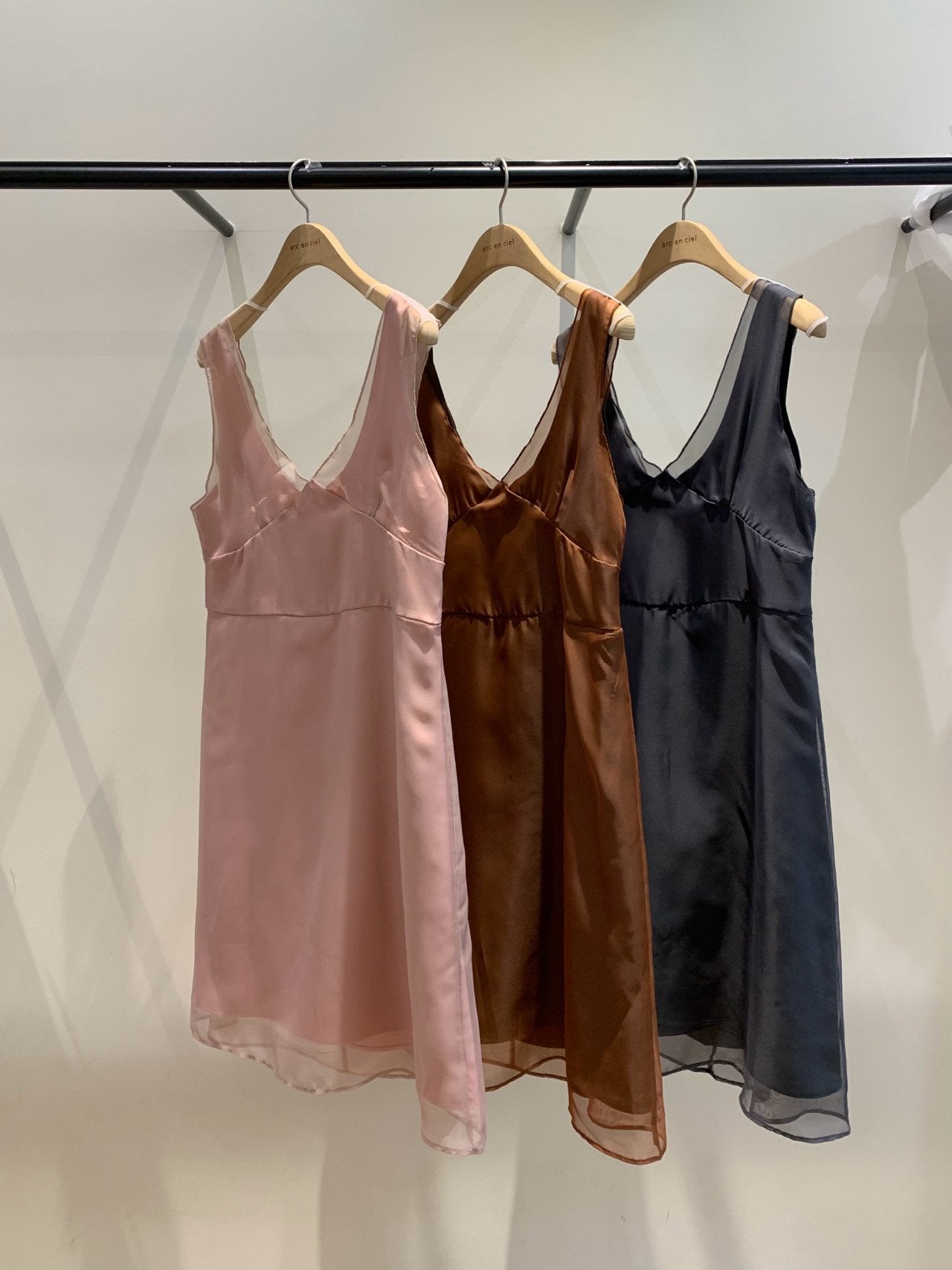 Satin Layered Dress