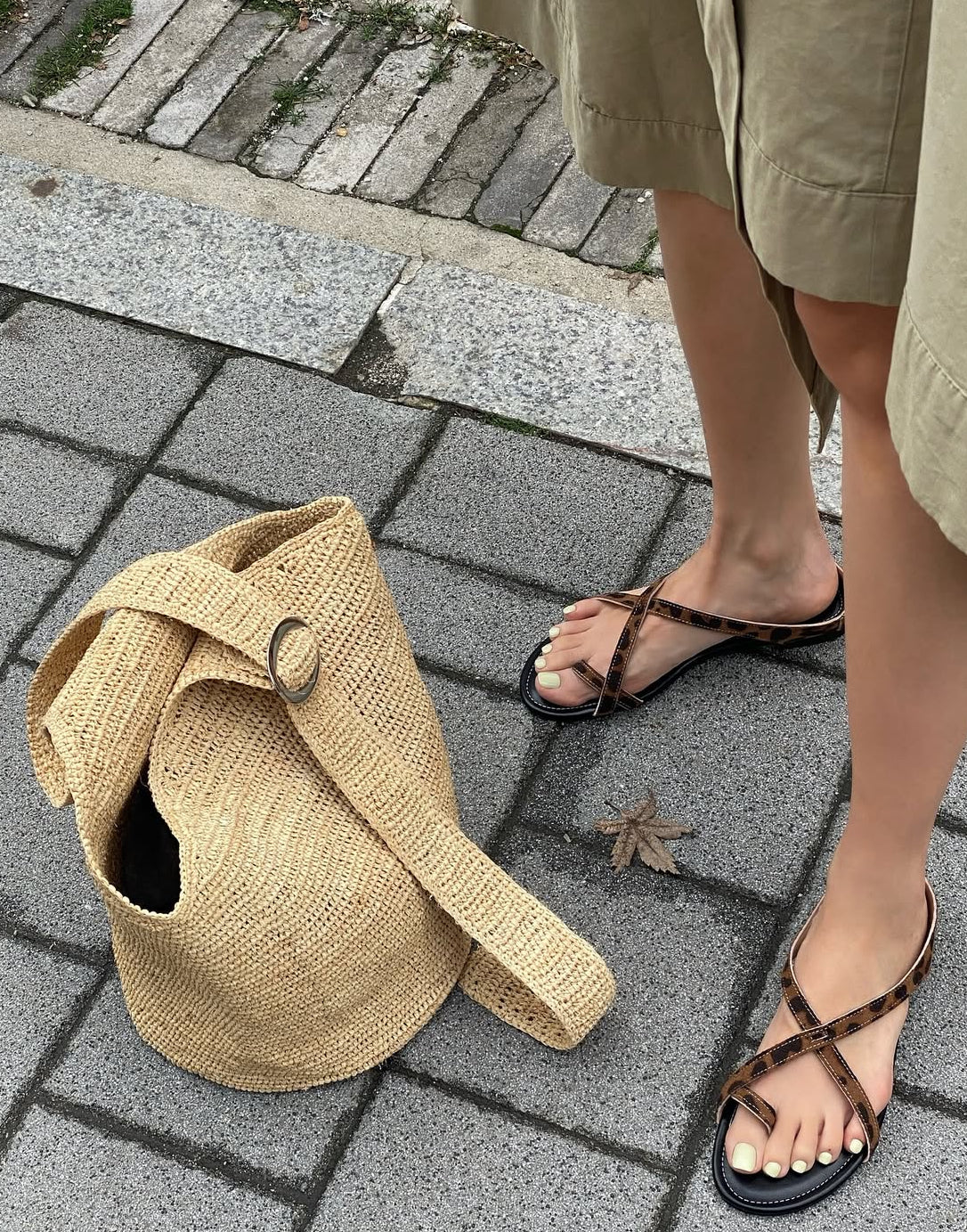 Noah Raffia Bag