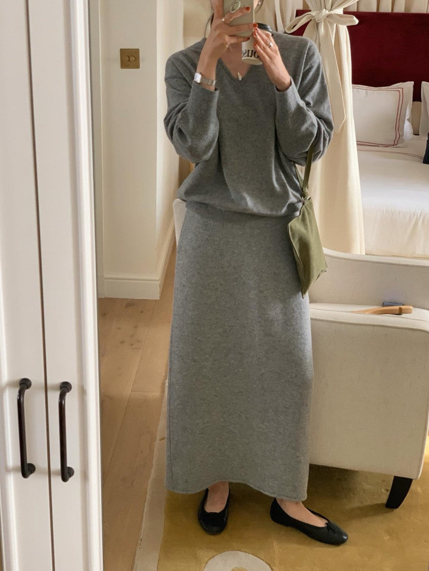 Fall V Neck Sweater