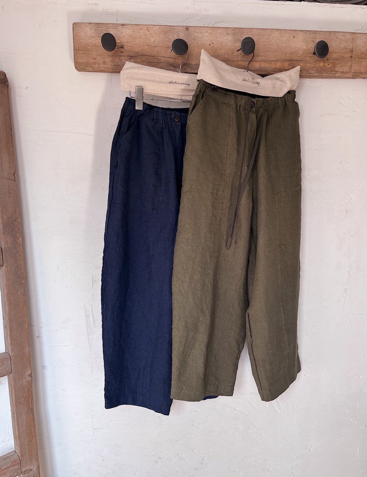 Linen Baggy Pants