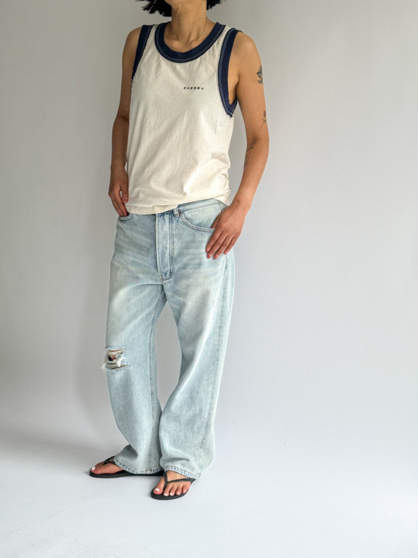 Cherry Sleeveless