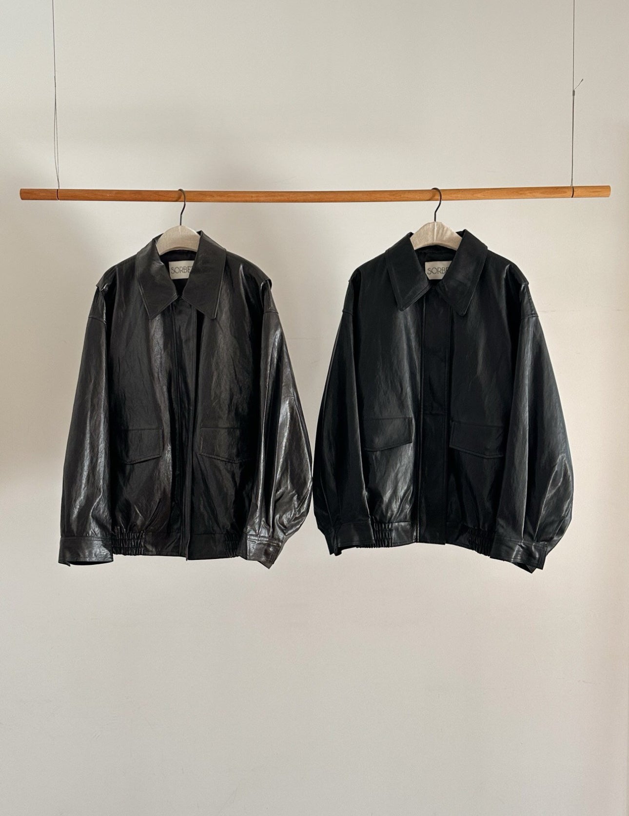 Classic Leather Bomber
