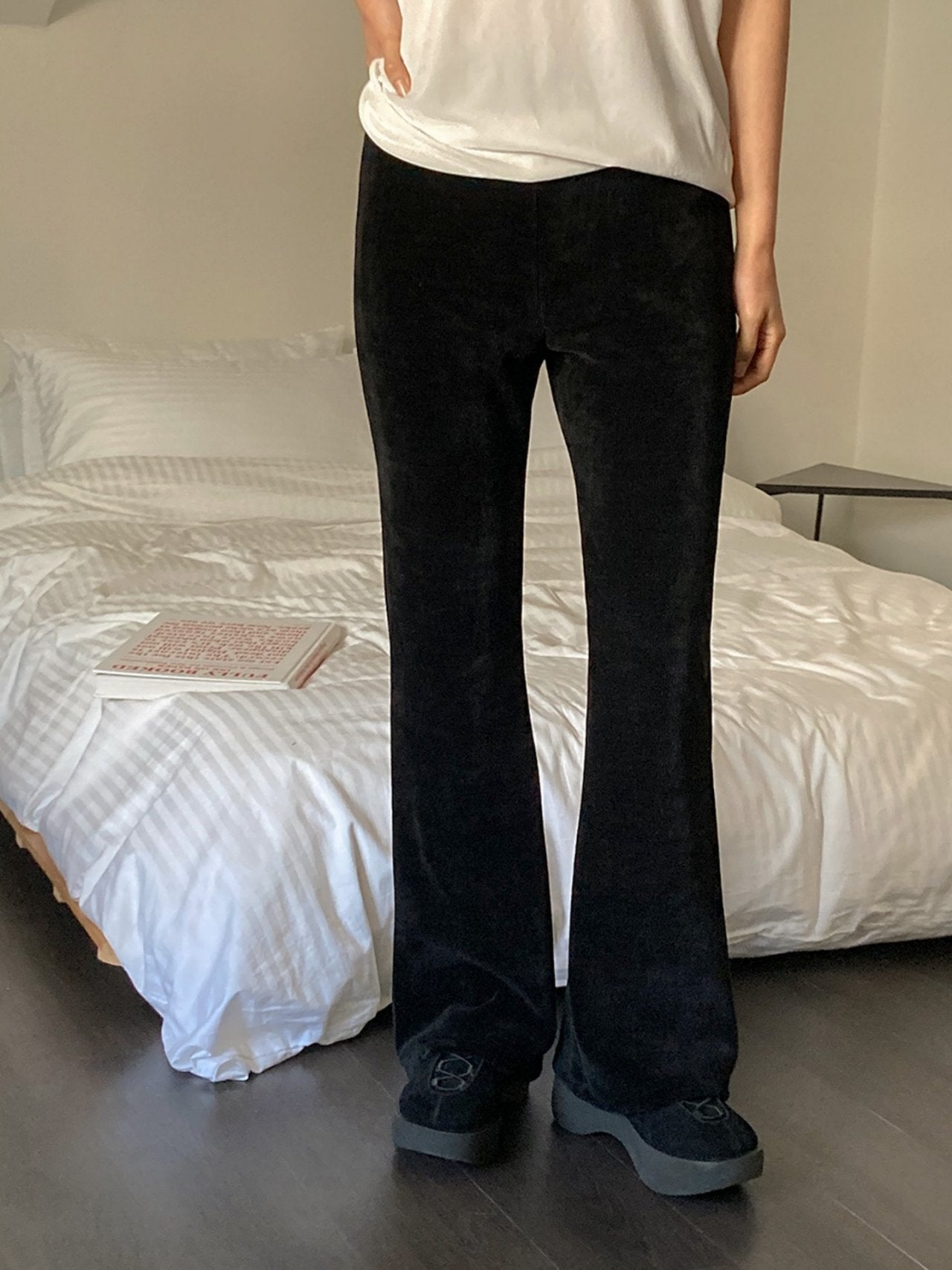 Corduroy Flare Pants