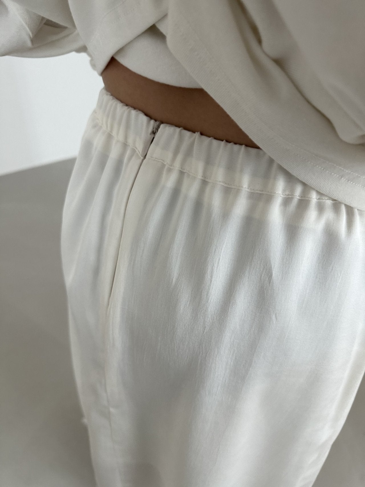 Lace Hem Skirt