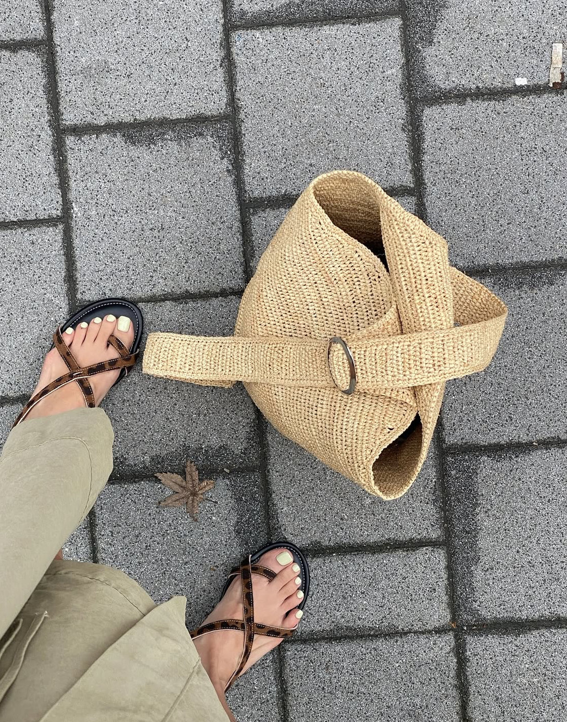 Noah Raffia Bag