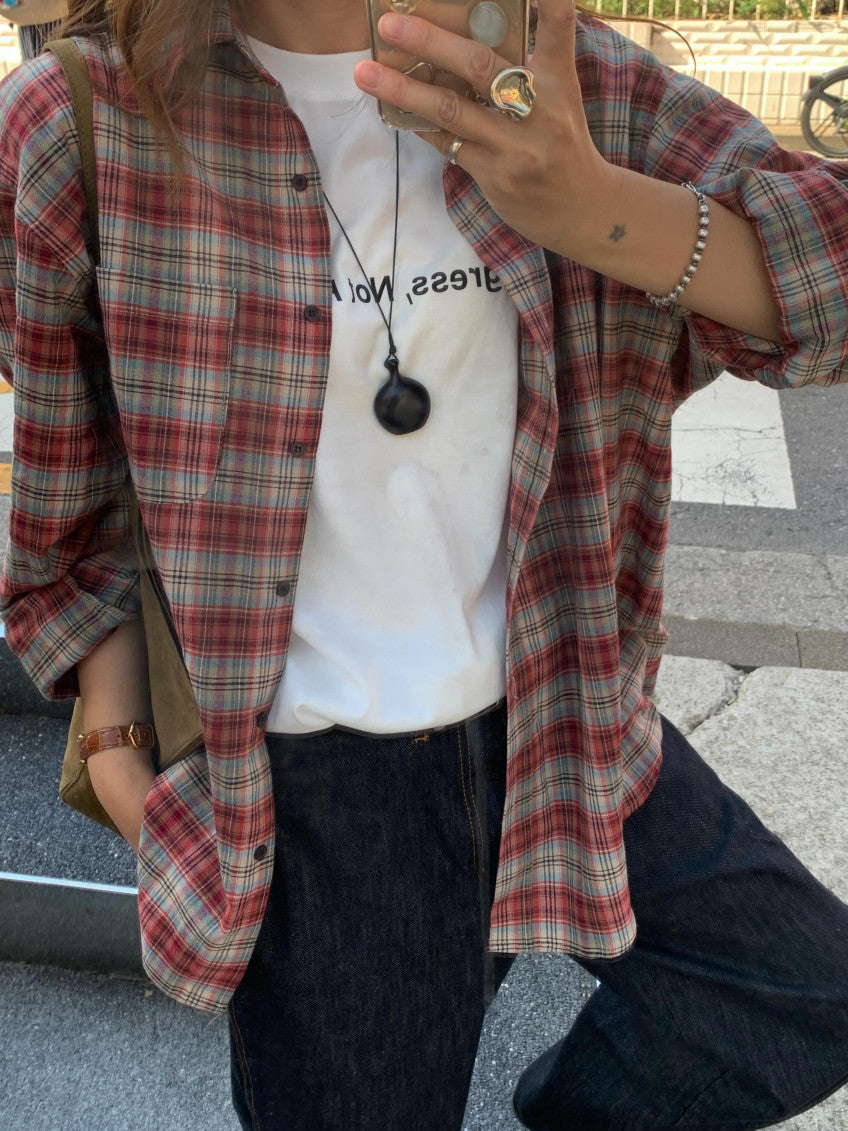 Cherry Checkered Shirt