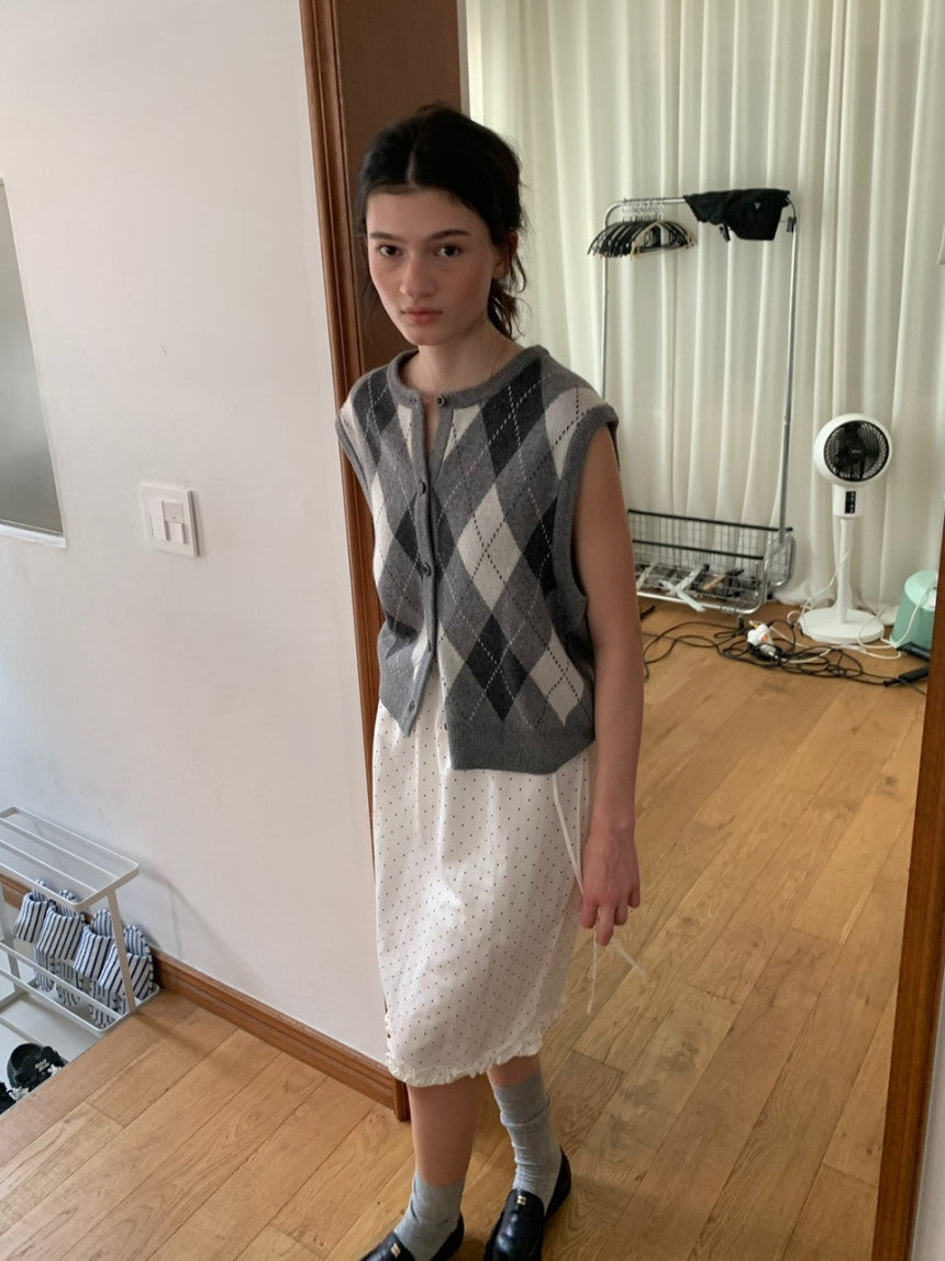 Argyle Vest