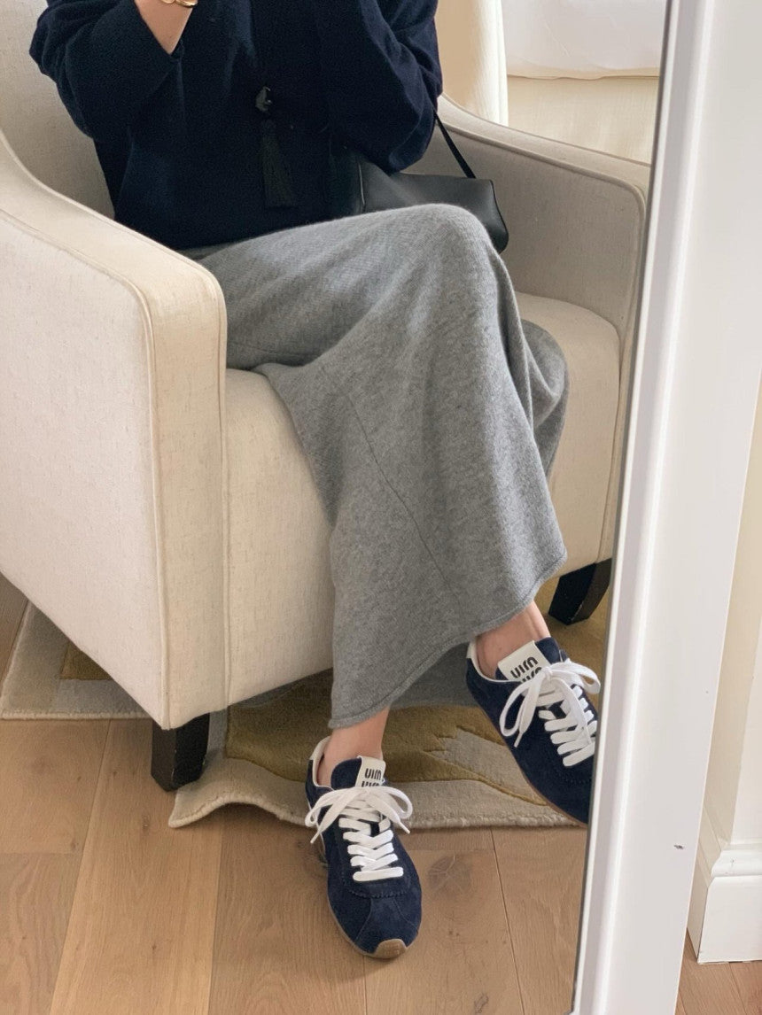 Knit Midi Skirt