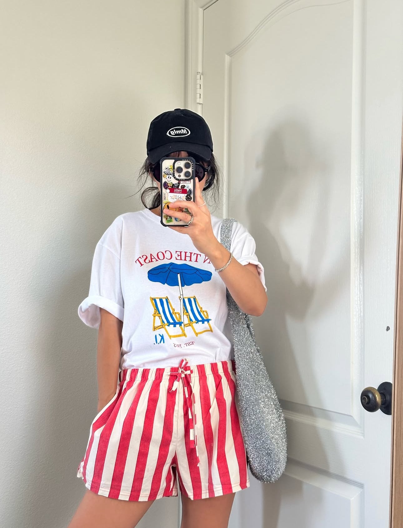 Pigment Striped Shorts