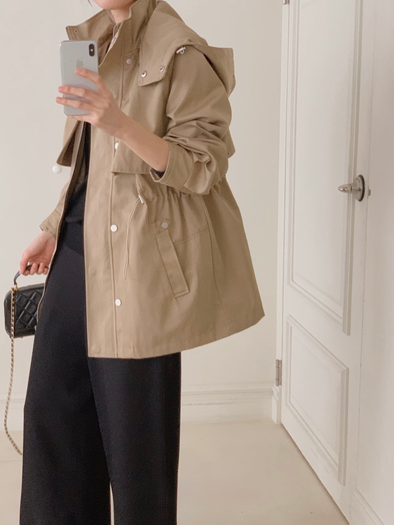 Hood Trench Jacket