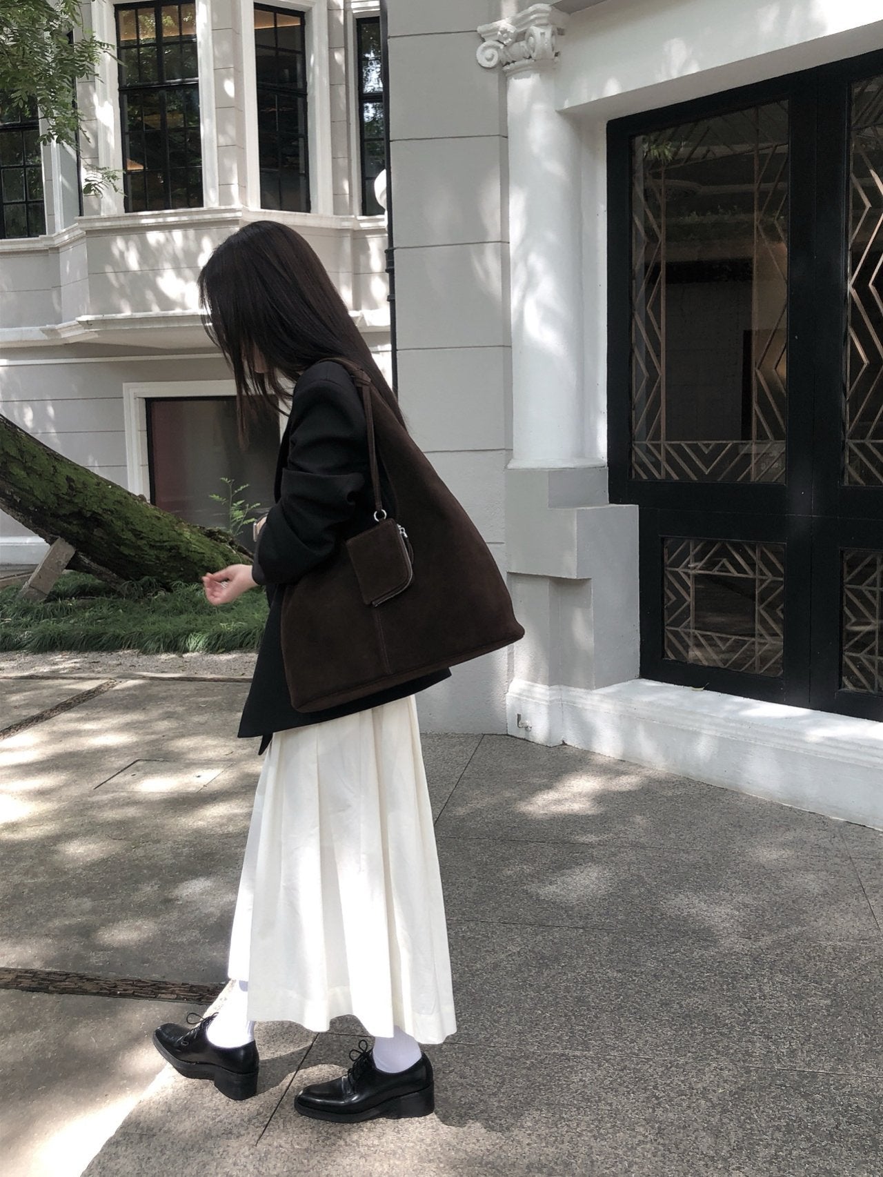 Cream Skirt