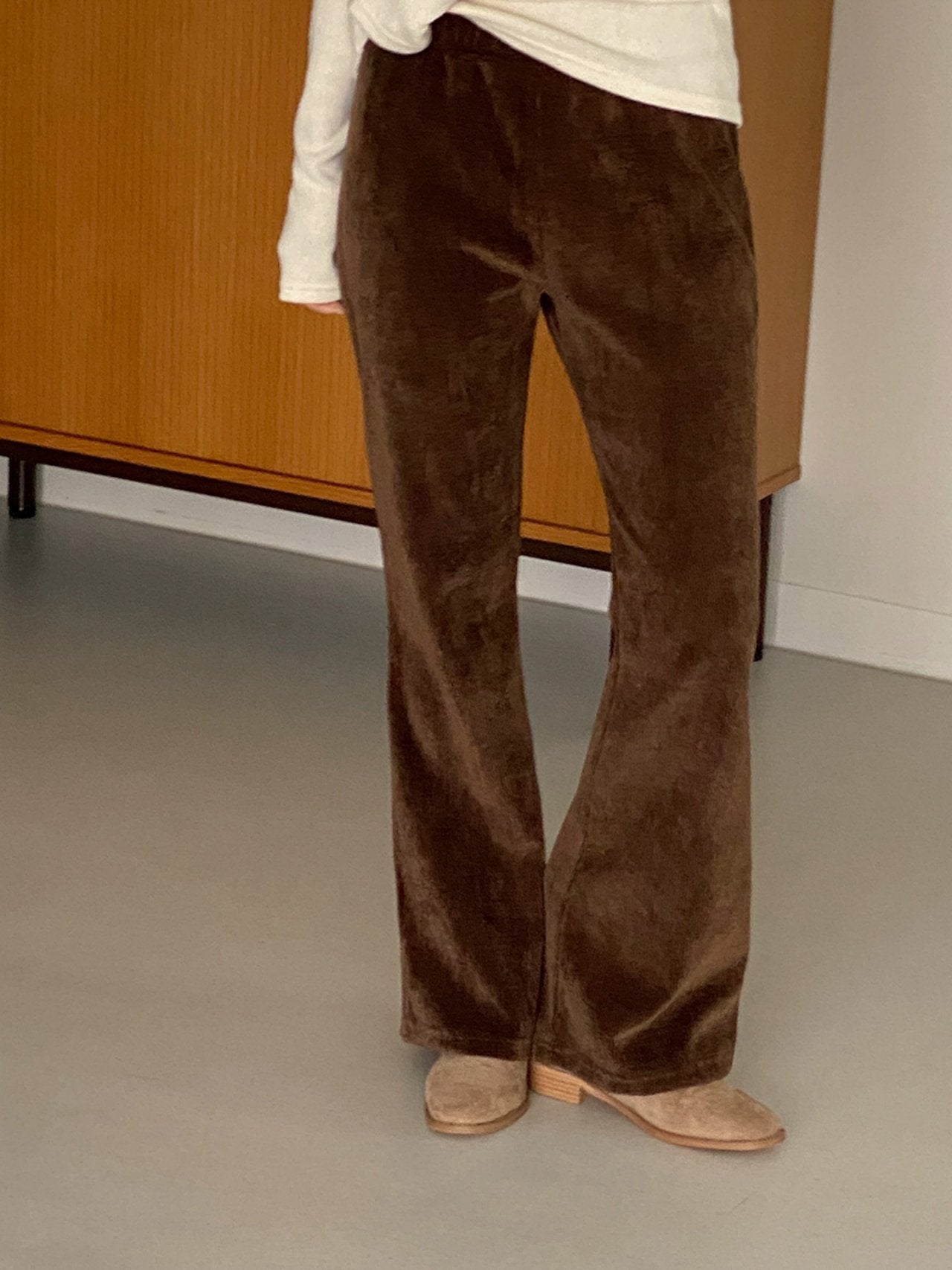 Corduroy Flare Pants