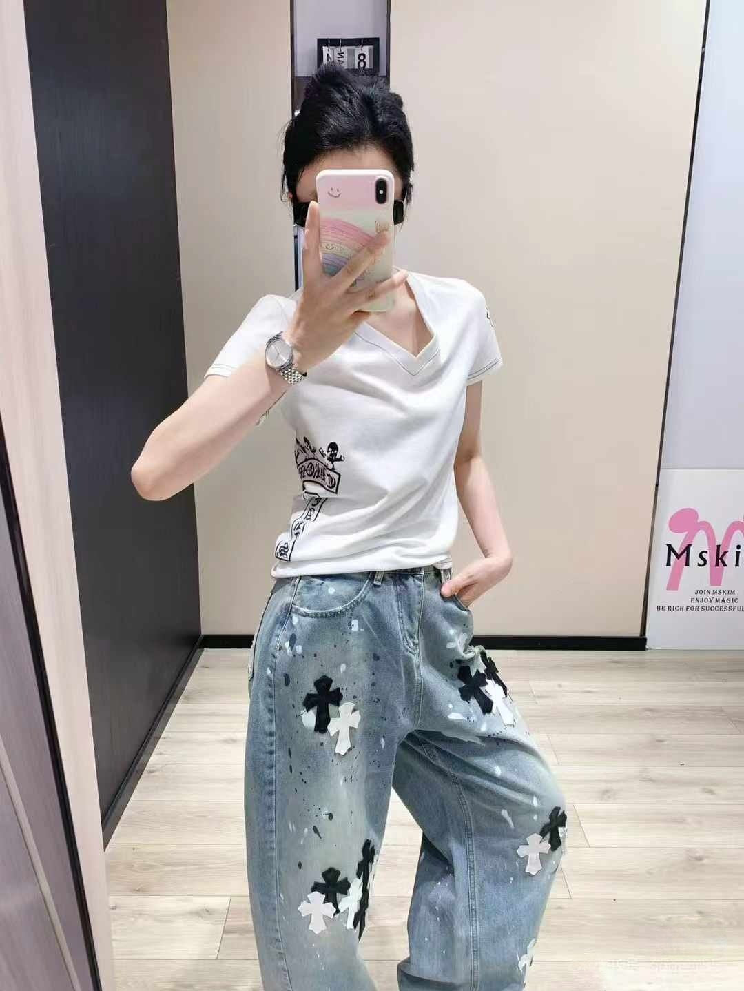 Cross Baggy Denim