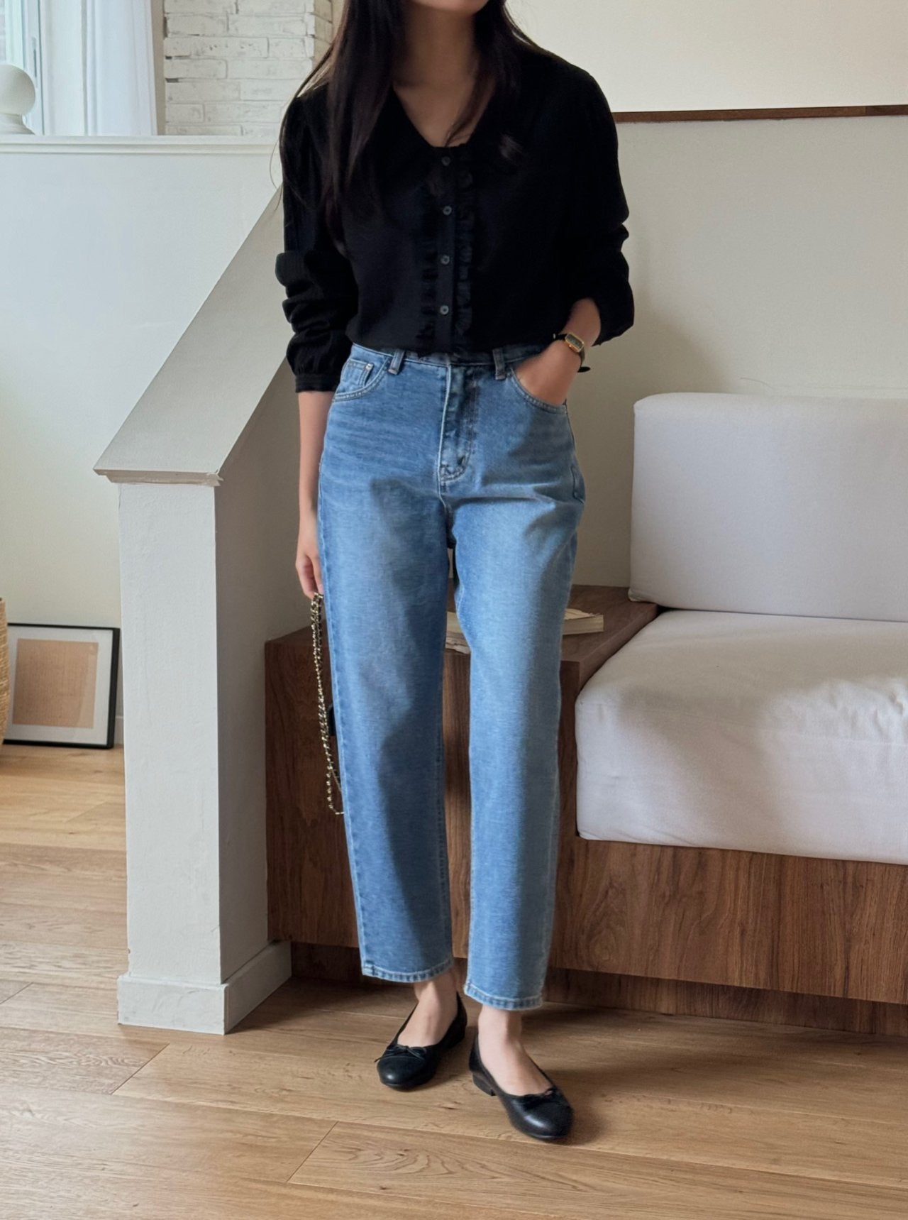 Cropped Boy Jean