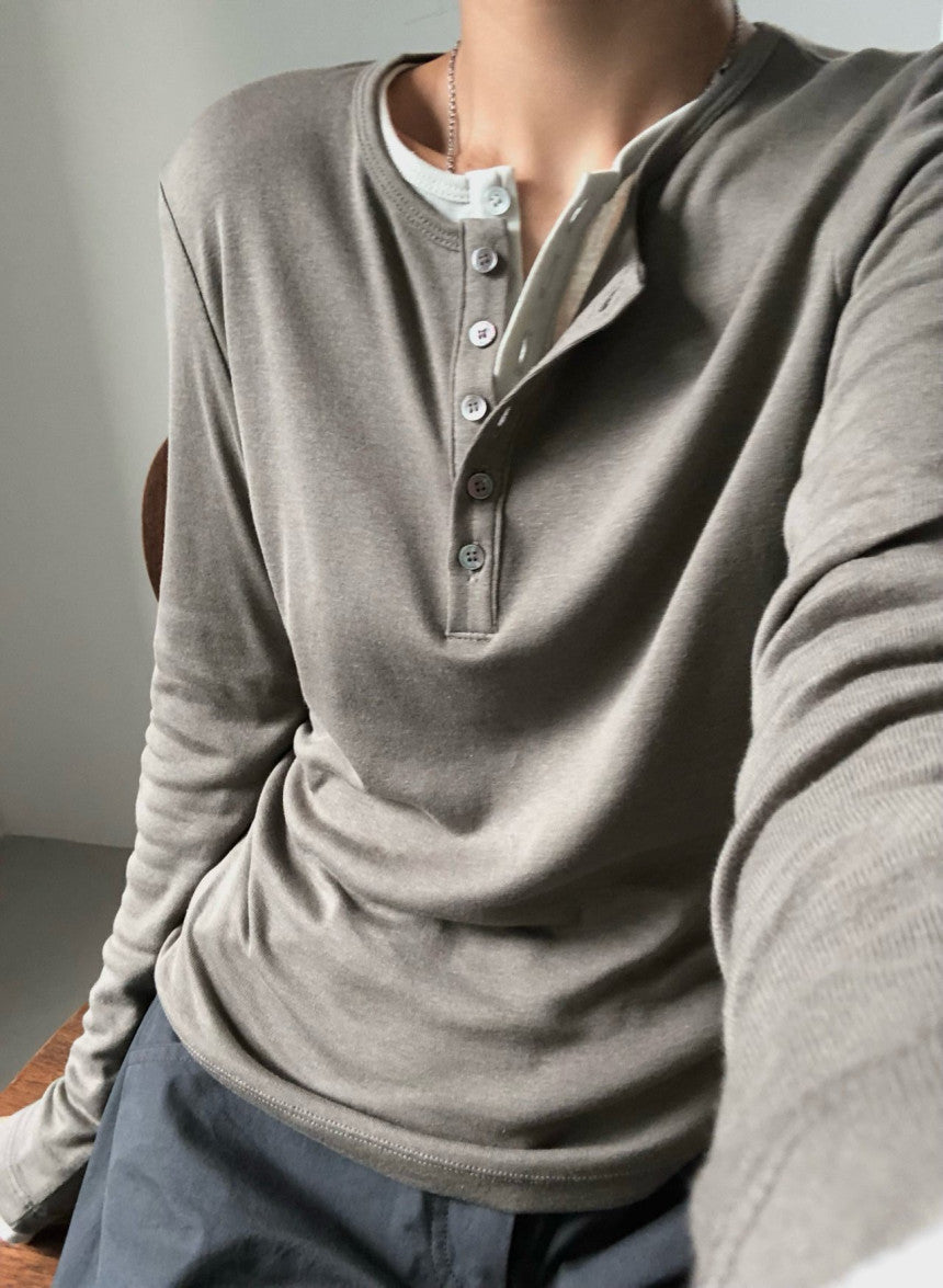 Button T Shirt