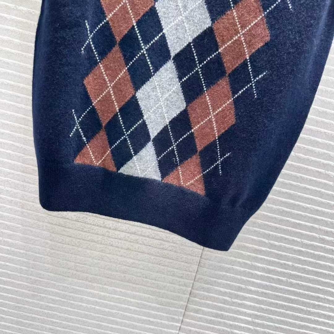 M Argyle Sweater