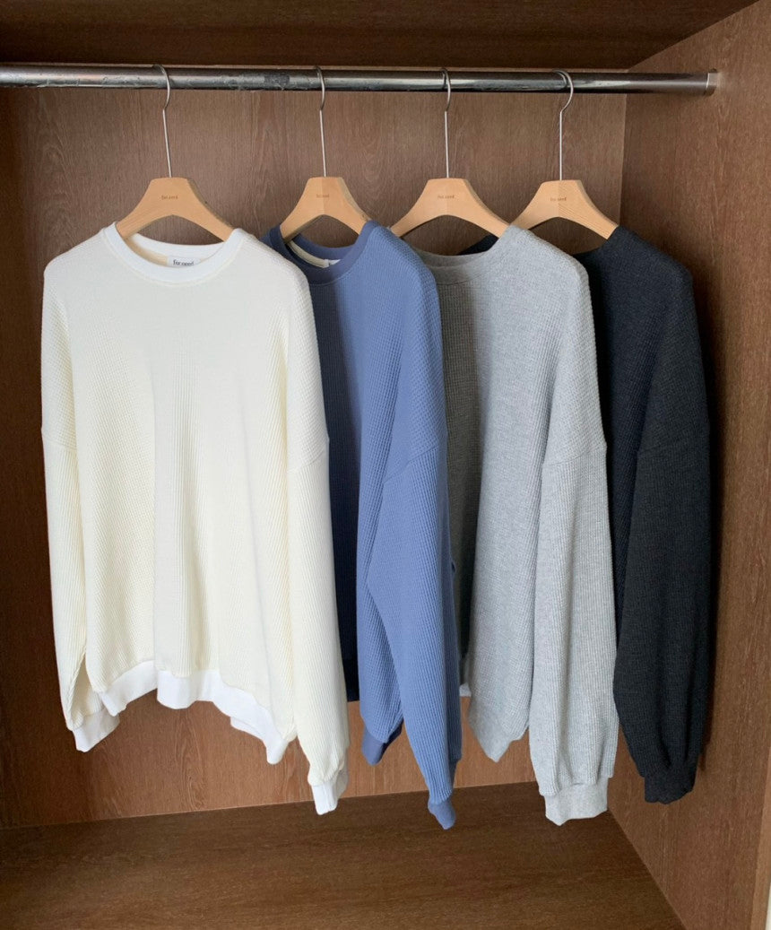 Waffle Sweatshirt