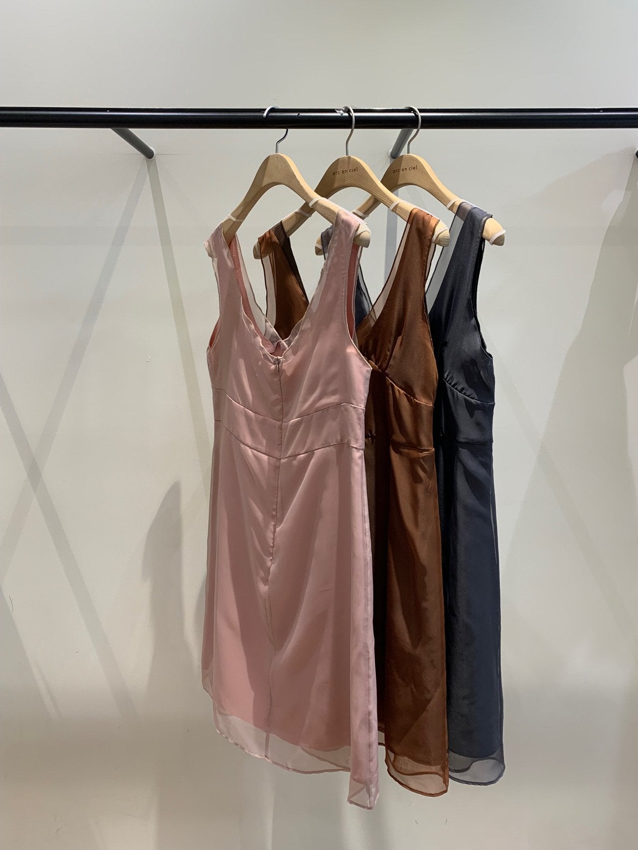 Satin Layered Dress
