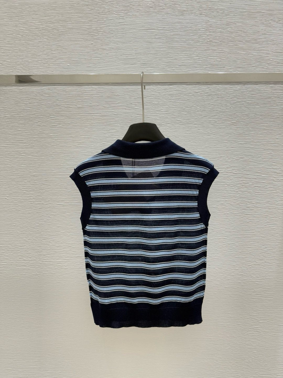 Tencel Striped Vest