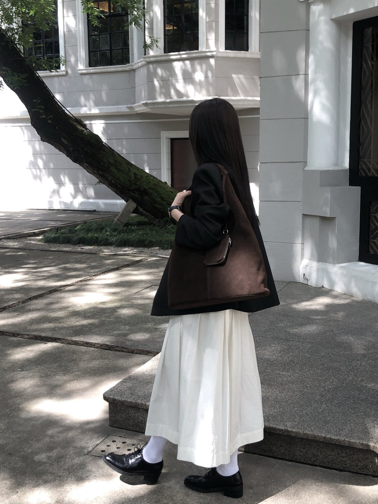 Cream Skirt