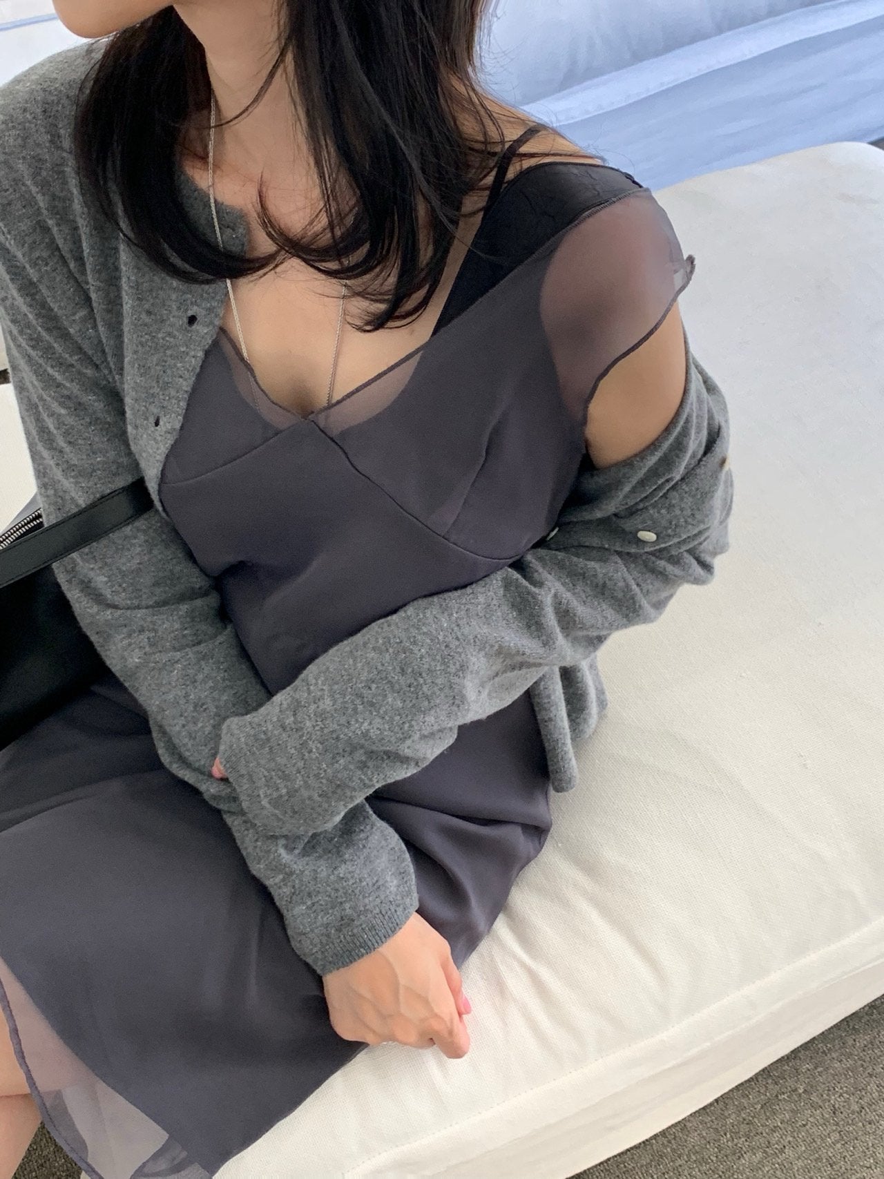 Satin Layered Dress