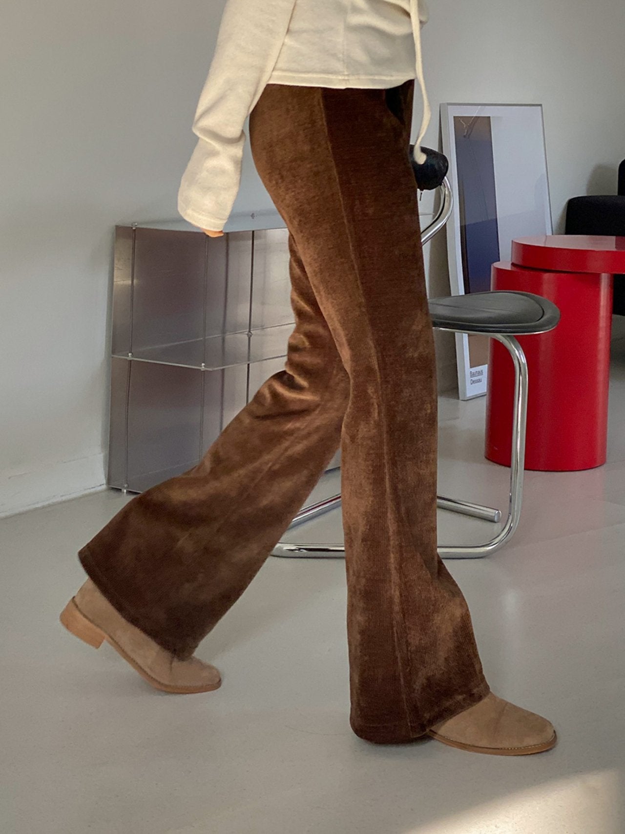 Corduroy Flare Pants