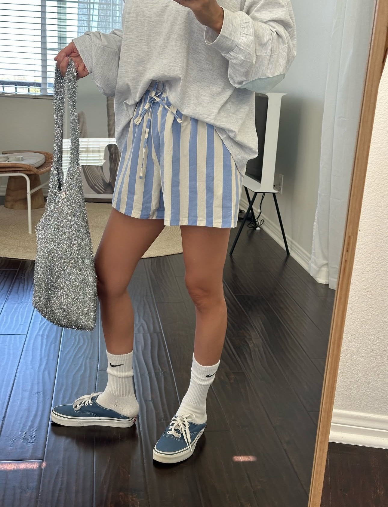 Pigment Striped Shorts