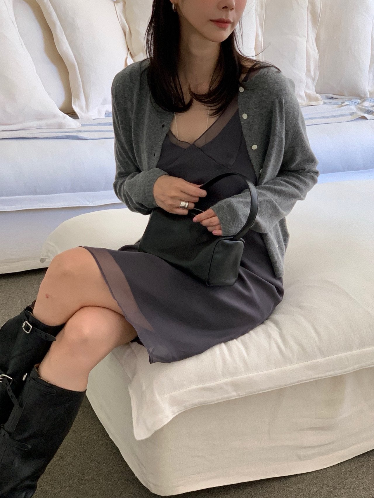 Olive Cardigan