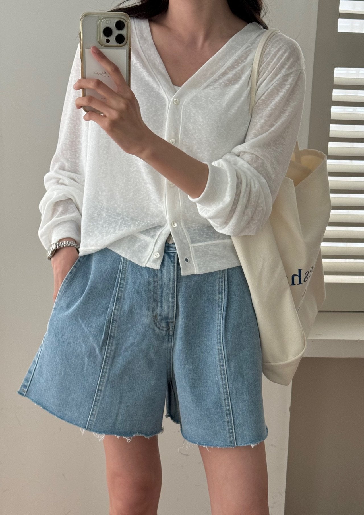 Linen Cardigan