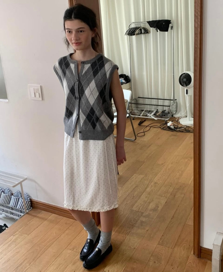 Frill Dots Skirt