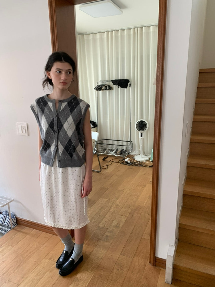 Argyle Vest